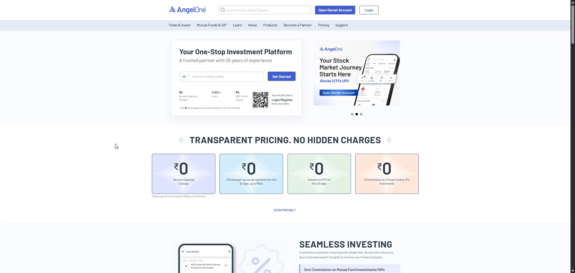 Angel One (Formerly Angel Broking) screenshot 1